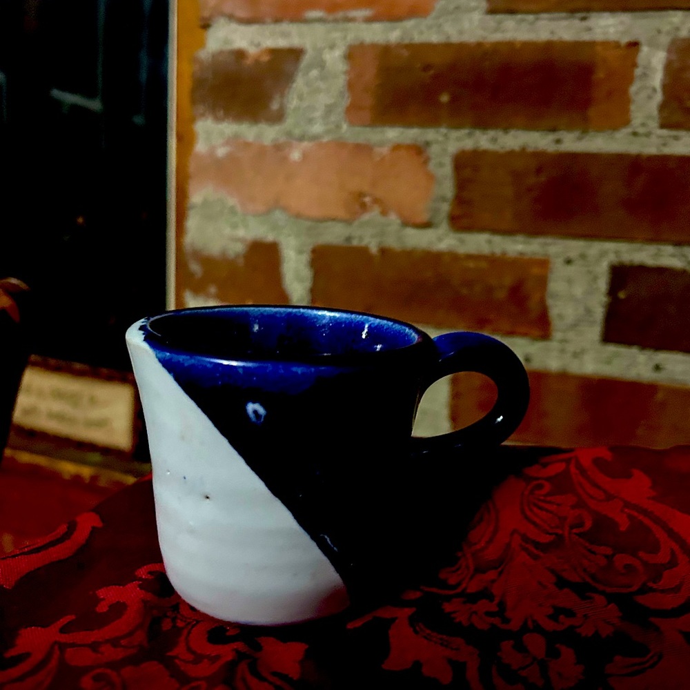 Small, handmade mug